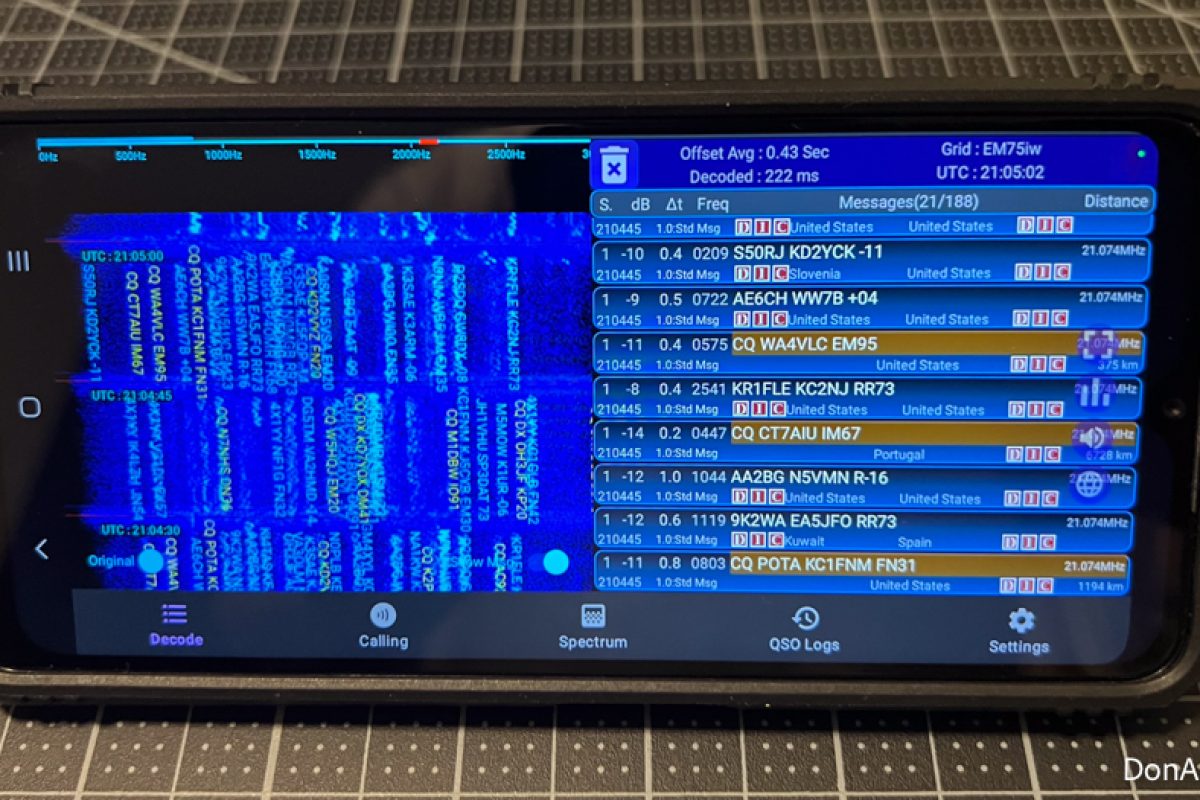 Portable Android Device for HAM Radio